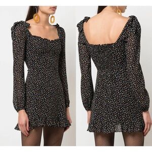 Reformation Elin Dress (Confetti print)